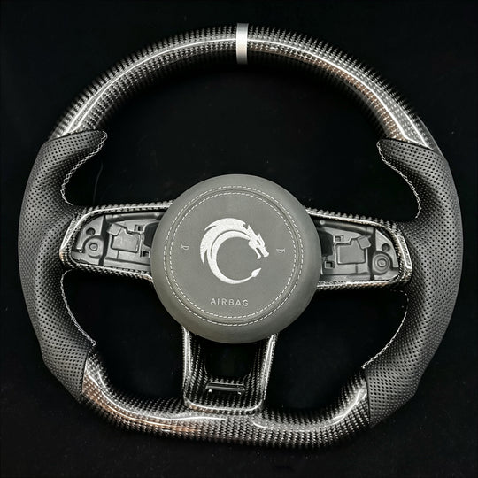 2015-2021 Volkswagen/VW Golf MK7 GTI/R/Jetta GLI Carbon Fiber Steering Wheel