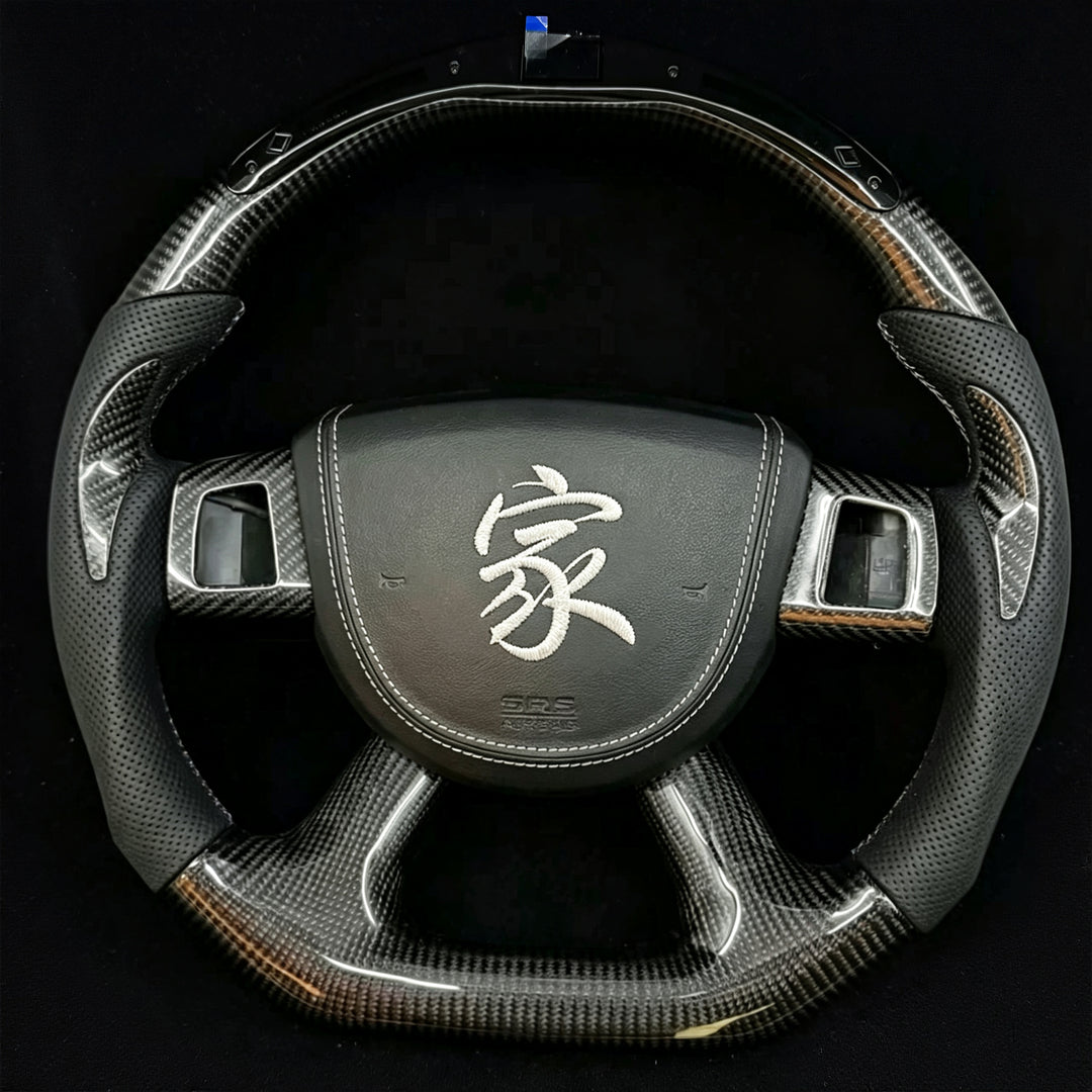 Volante de fibra de carbono 2006-2010 WK1 Jeep Grand Cherokee SRT8