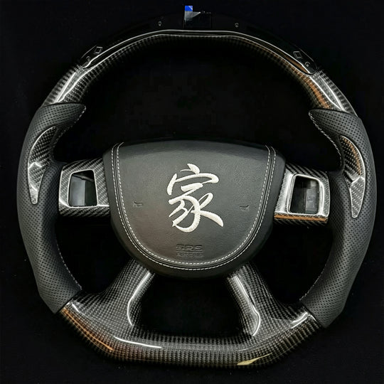 Volante de fibra de carbono 2006-2010 WK1 Jeep Grand Cherokee SRT8