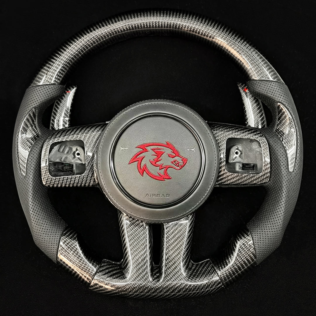 Volante de fibra de carbono Dodge/Jeep/Chrysler SRT8 2012-2014