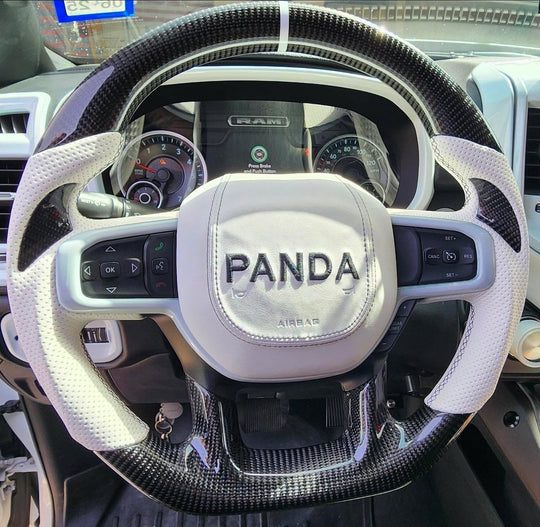2019-2025 Dodge RAM Carbon Fiber Steering Wheel