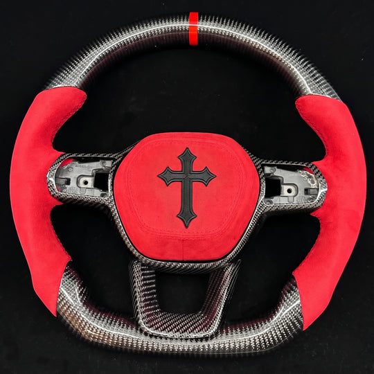 2022+ 11th Gen Honda Civic/Accord Carbon Fiber Steering Wheel