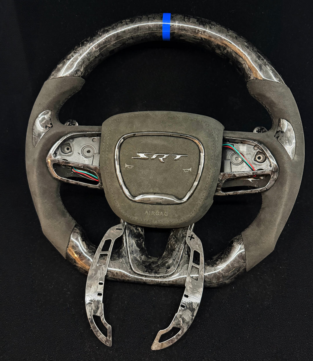 2015-2023 Dodge Charger/Challenger/Durango/WK2 Jeep SRT/Trackhawk Carbon Fiber Steering Wheel