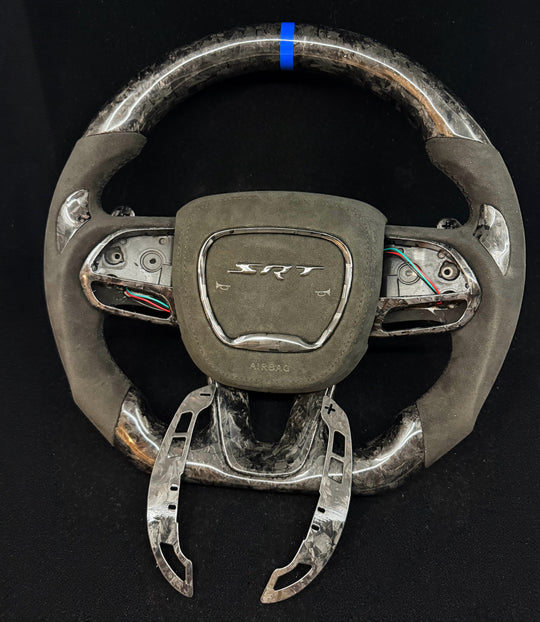 2015-2023 Dodge Charger/Challenger/Durango/WK2 Jeep SRT/Trackhawk Carbon Fiber Steering Wheel