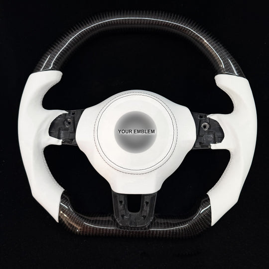 2010-2014 Volkswagen/VW MK6 Golf GTI/R/Jetta GLI Carbon Fiber Steering Wheel