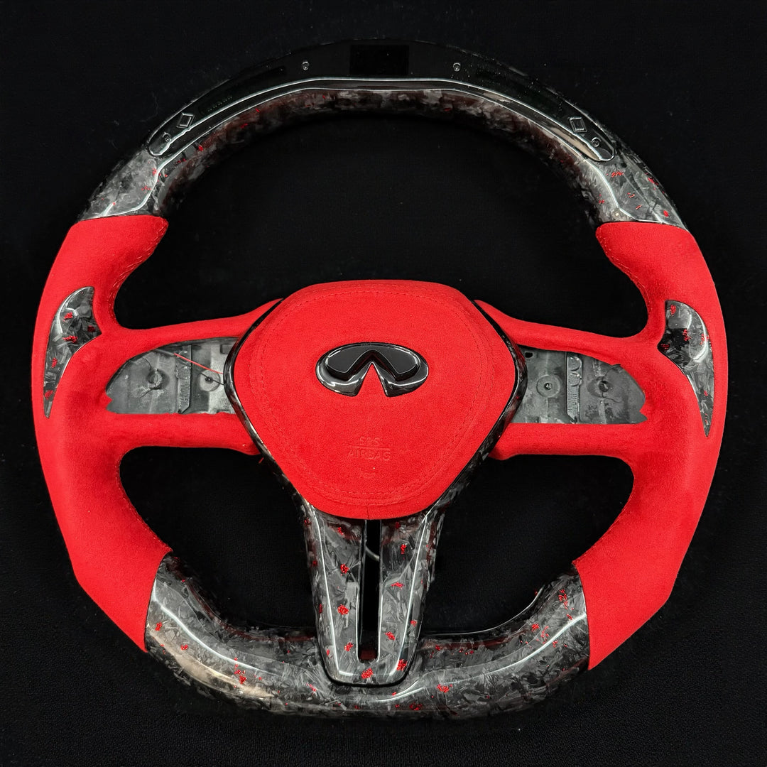 2017+ Infiniti Q60/2018+ Q50 Carbon Fiber Steering Wheel