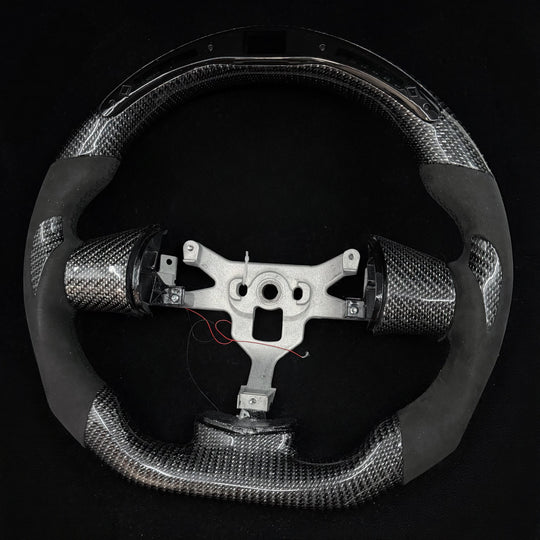 Volante de fibra de carbono personalizado para Chevrolet Corvette C6 2006-2013