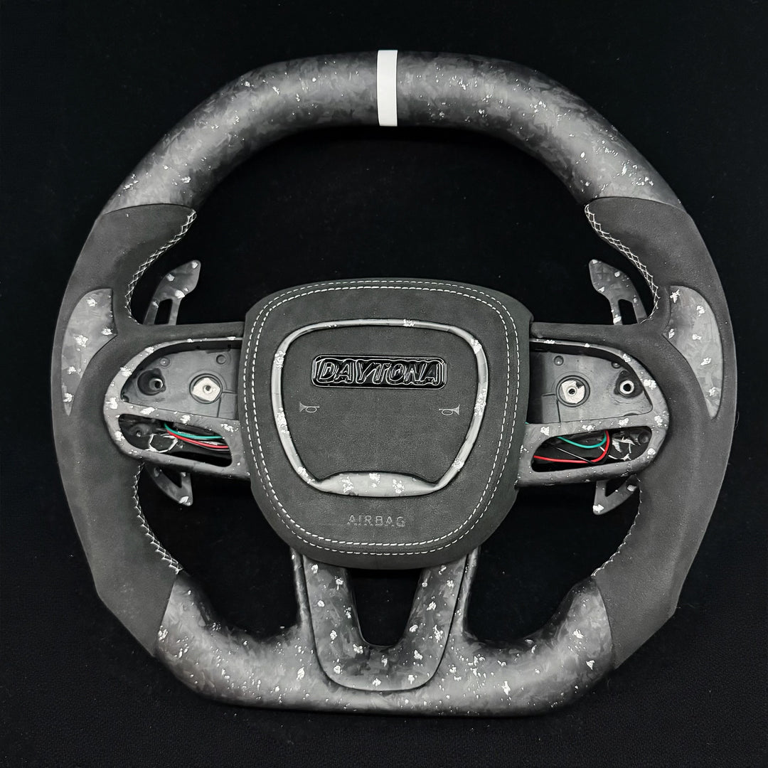 2015-2023 Dodge Charger/Challenger/Durango/WK2 Jeep SRT/Trackhawk Carbon Fiber Steering Wheel