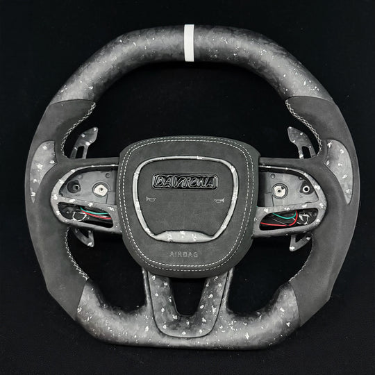 2015-2023 Dodge Charger/Challenger/Durango/WK2 Jeep SRT/Trackhawk Carbon Fiber Steering Wheel
