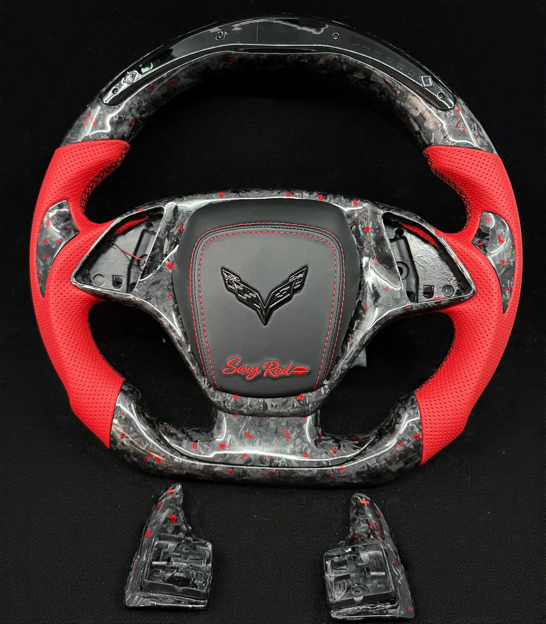 Volante de fibra de carbono Chevrolet C7 Corvette 2014-2019