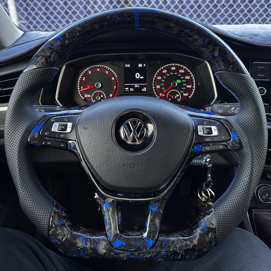 2015+ Volkswagen MK7 Golf/Jetta/Passat volante de fibra de carbono