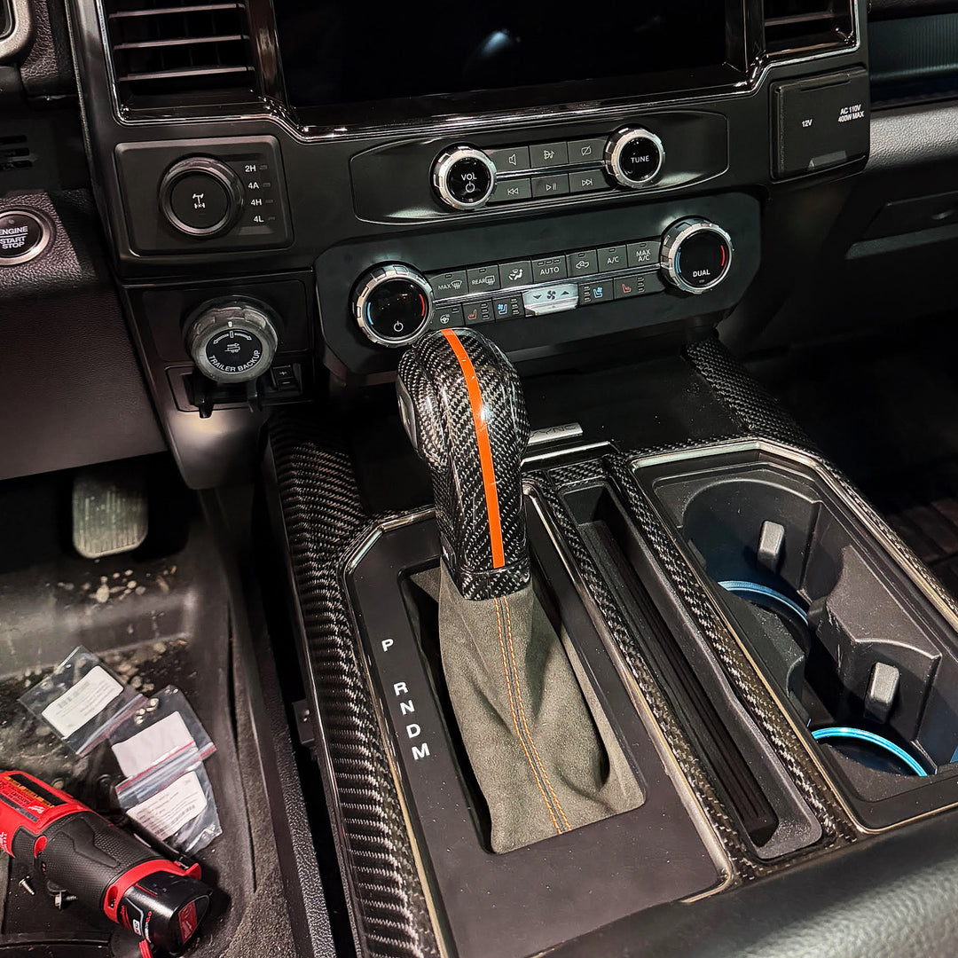 2015-2020 Ford F150/Raptor Carbon Fiber Gear Shift Handle