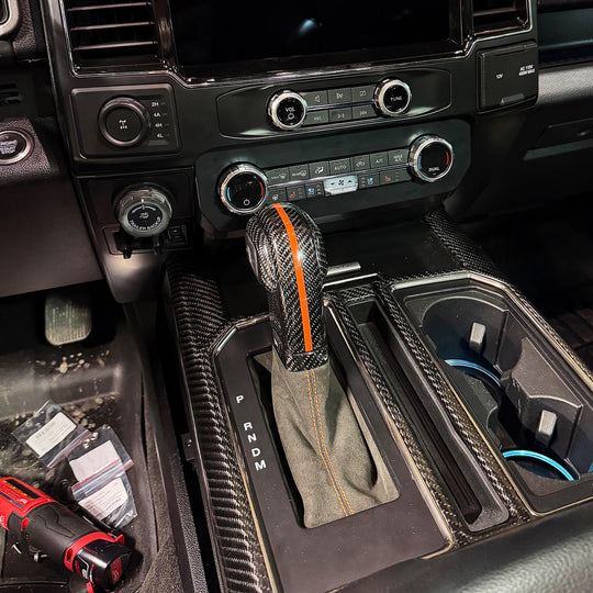 2015-2020 Ford F150/Raptor Carbon Fiber Gear Shift Handle