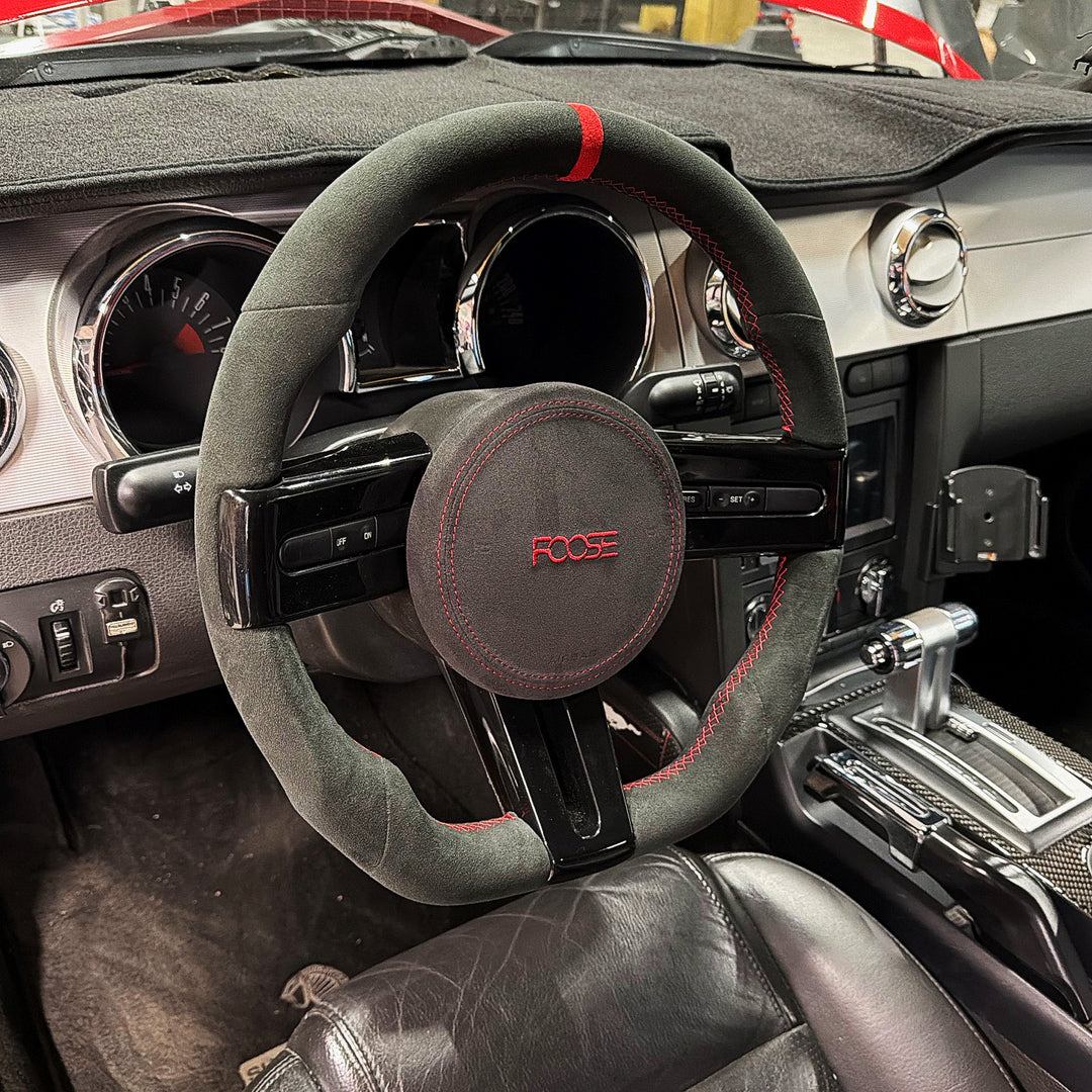 Custom Airbag Cover for 2005-2014 Ford S197 Mustang
