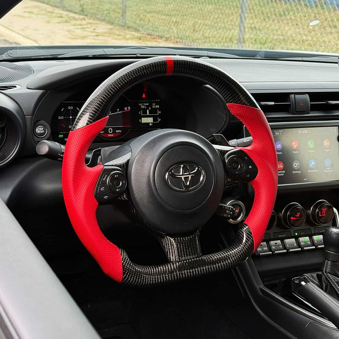 2017+ Subaru BRZ/Toyota 86/GR86 Carbon Fiber Steering Wheel