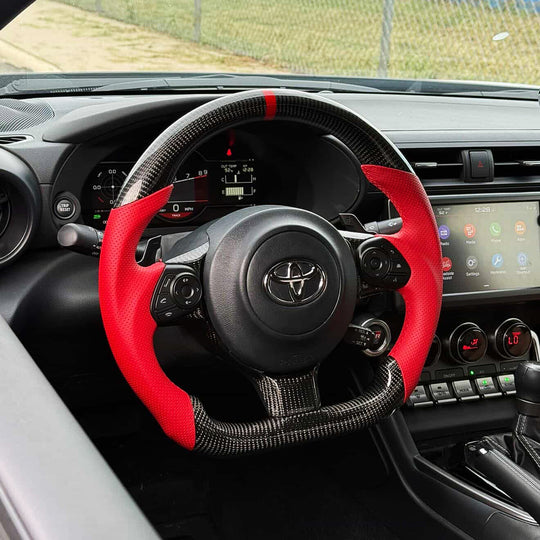2017+ Subaru BRZ/Toyota 86/GR86 Carbon Fiber Steering Wheel
