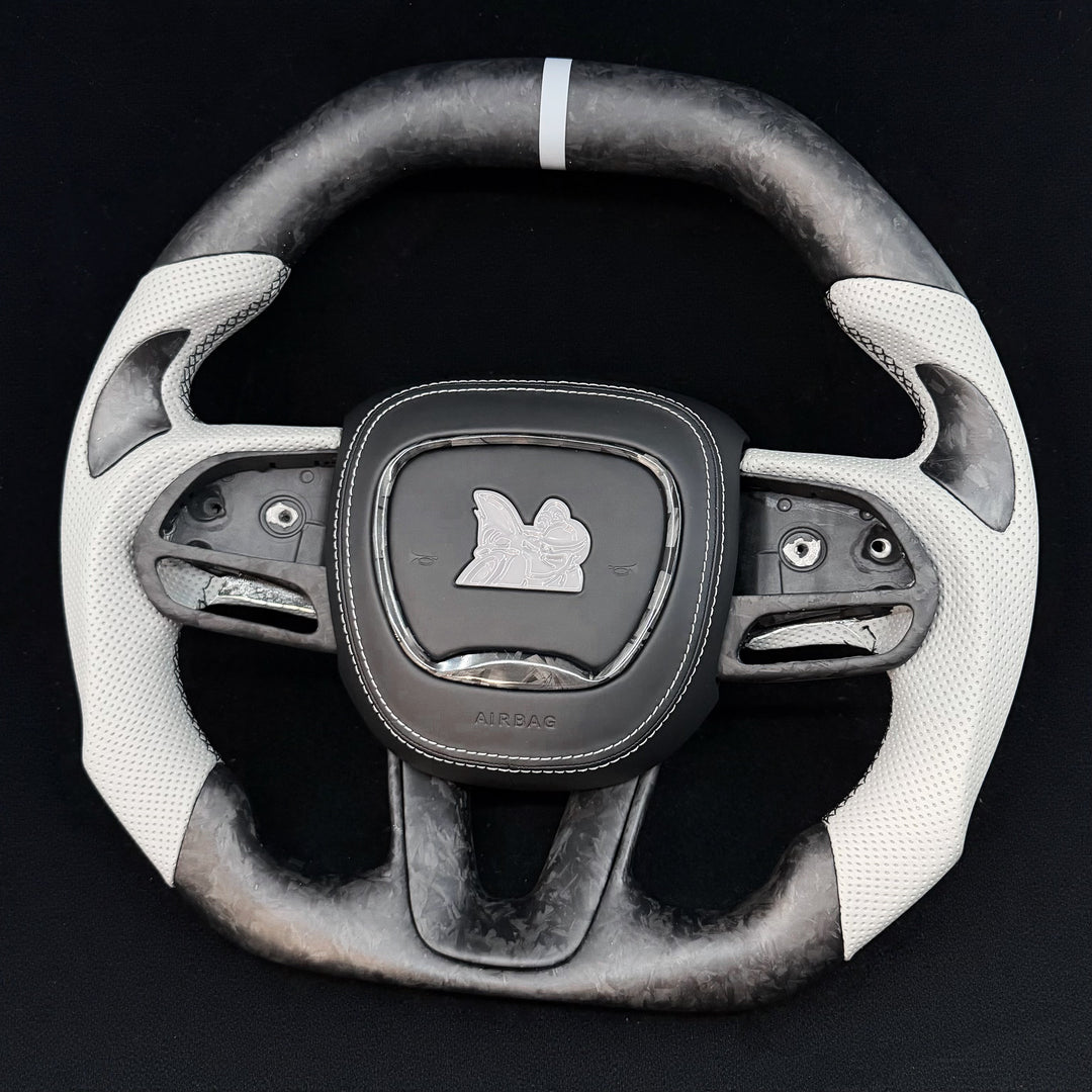 2015-2023 Dodge Charger/Challenger/Durango/WK2 Jeep SRT/Trackhawk Carbon Fiber Steering Wheel