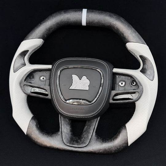 2015-2023 Dodge Charger/Challenger/Durango/WK2 Jeep SRT/Trackhawk Carbon Fiber Steering Wheel
