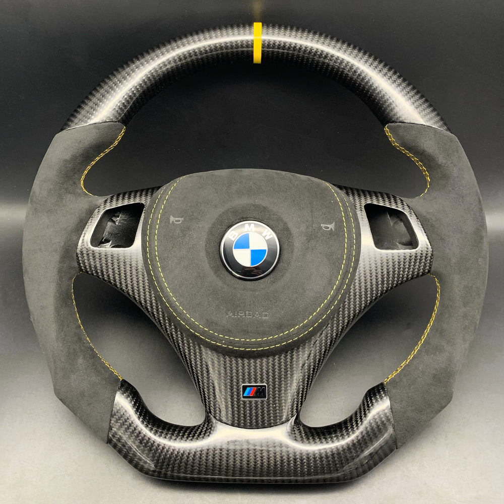 2006-2011 BMW E9X/E8X Sport Carbon Fiber Steering Wheel