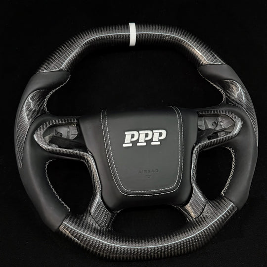 2014-2018 Chevrolet Silverado/Suburban/Tahoe Carbon Fiber Steering Wheel