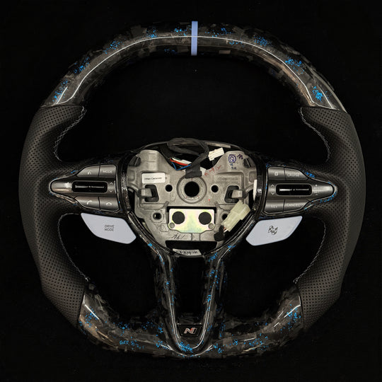 2019+ Hyundai Elantra N/Veloster N/I30 N/Kona N Carbon Fiber Steering Wheel