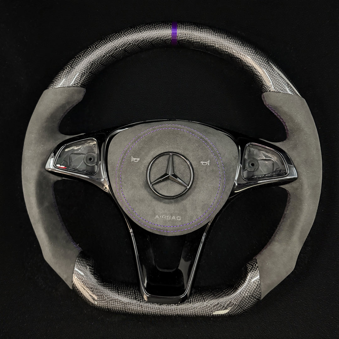 Mercedes Benz Carbon Fiber Steering Wheel