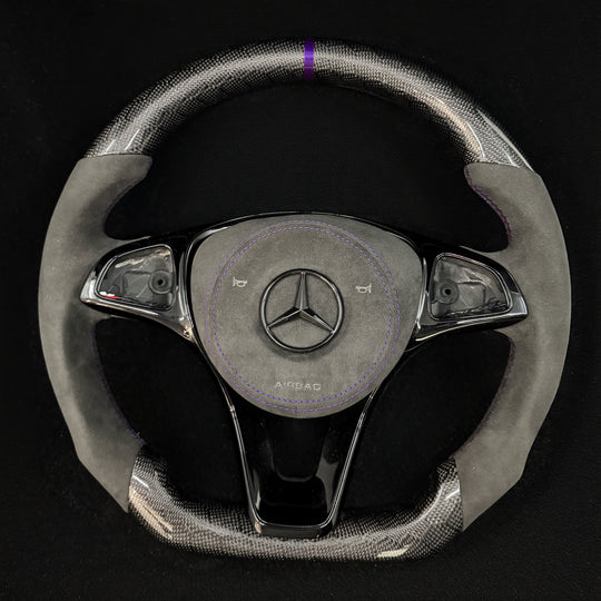 Mercedes Benz Carbon Fiber Steering Wheel