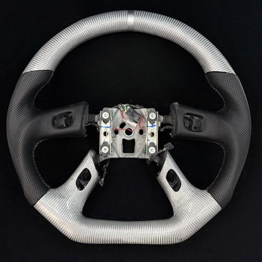 2003-2006 Chevrolet Silverado/TRAILBLAZER/Tahoe, GMC YUKON/SIERRA Cadillac Escalade Carbon Fiber Steering Wheel
