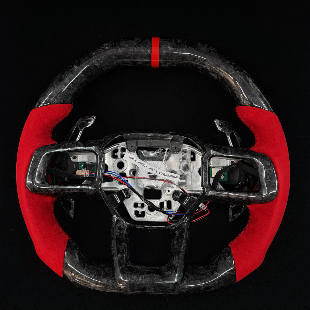 2024+ Ford Mustang S650 Carbon Fiber Steering Wheel