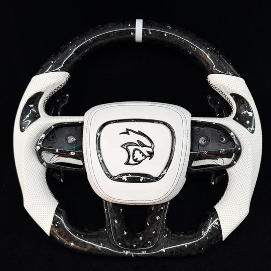 2015-2023 Dodge Charger/Challenger/Durango/WK2 Jeep SRT/Trackhawk Carbon Fiber Steering Wheel