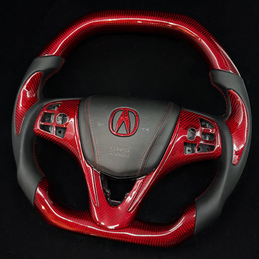 Volante de fibra de carbono personalizado Acura TLX 2015-2020