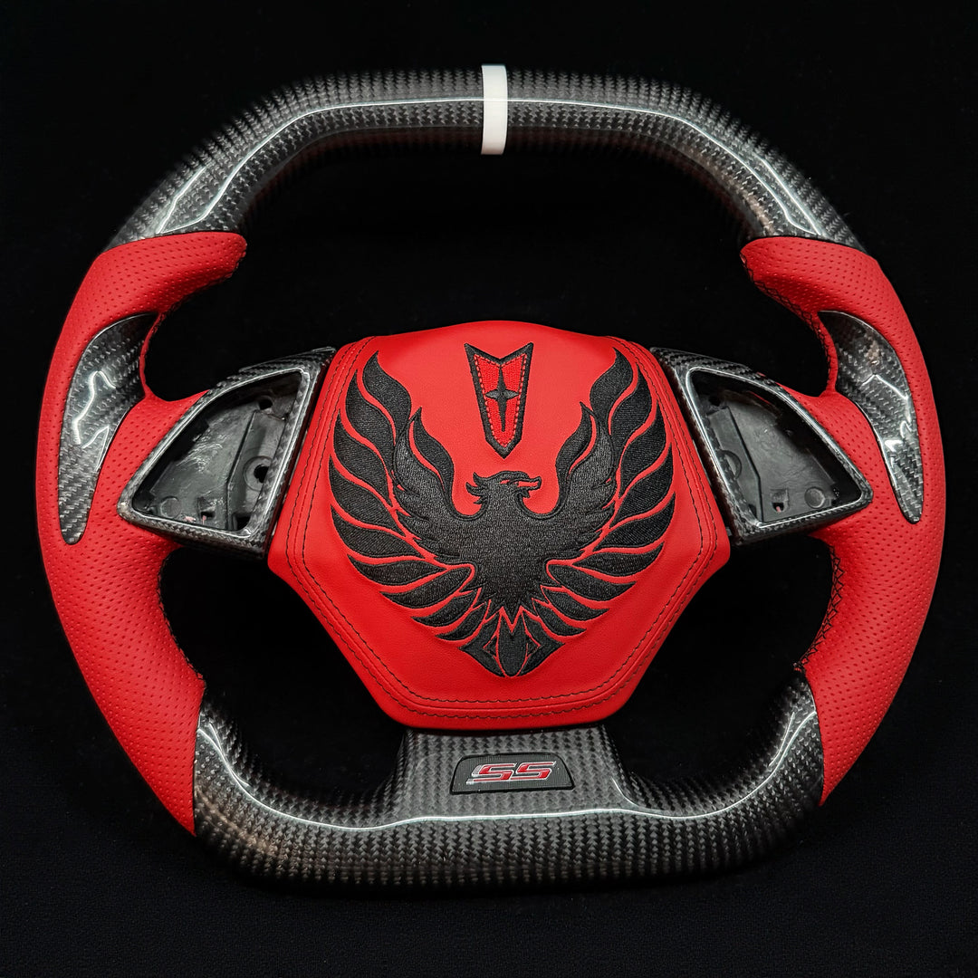 2016+ Chevrolet Camaro Carbon Fiber Steering Wheel
