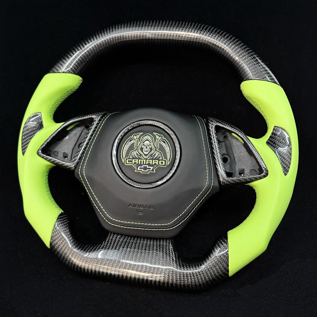 2016+ Chevrolet Camaro Carbon Fiber Steering Wheel