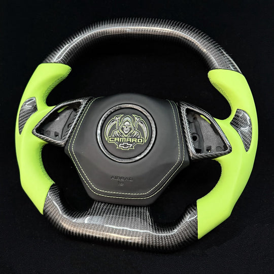2016+ Chevrolet Camaro Carbon Fiber Steering Wheel