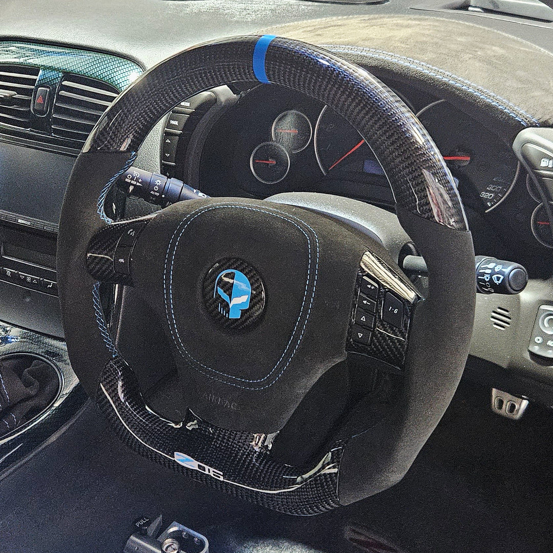 2005-2013 C6 Chevrolet Corvette Carbon Fiber Steering Wheel