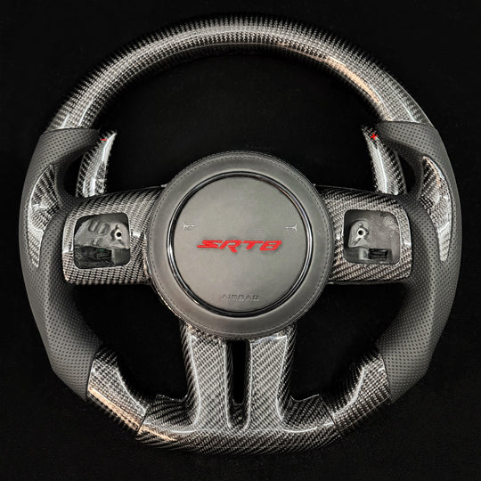2012-2014 Dodge/Jeep/Chrysler SRT8 Carbon Fiber Steering Wheel