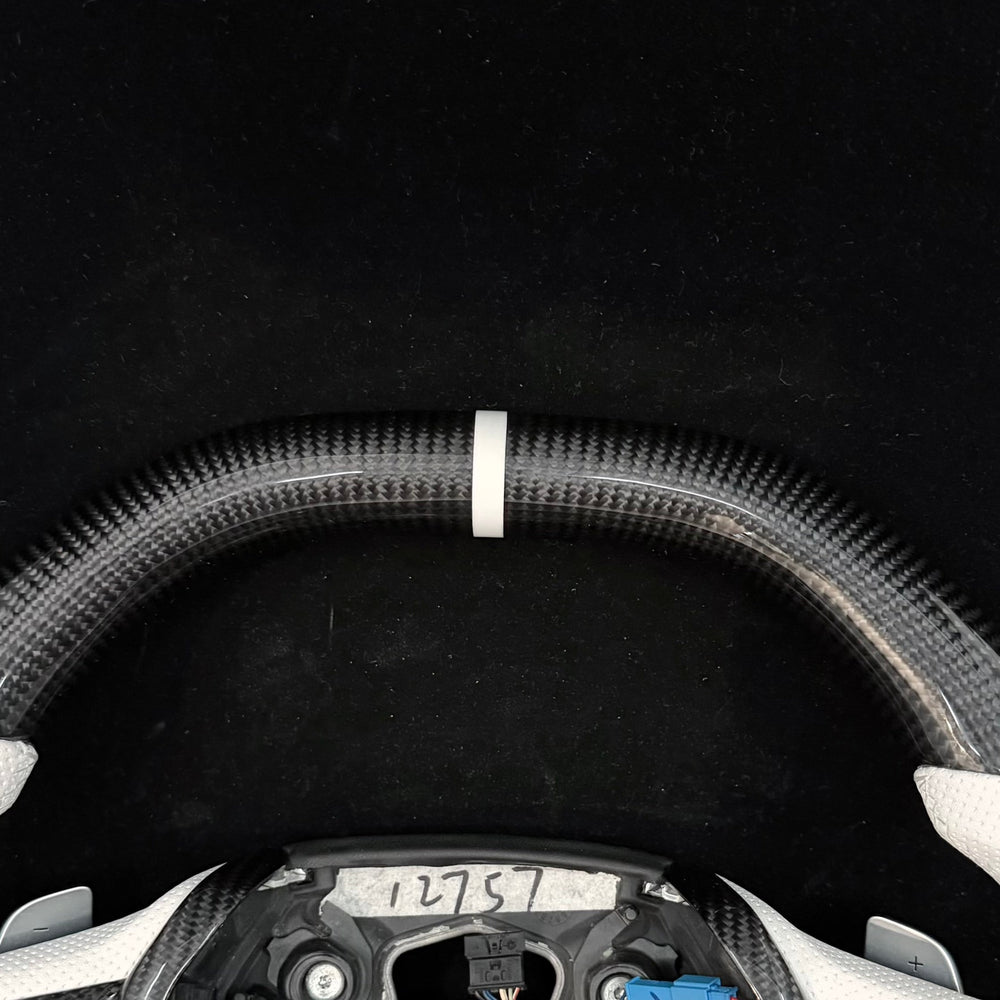IN STOCK - 2019-2024 BMW G2X 3/4-series Non-M-Sport Carbon Fiber Steering Wheel - Steering Wheels
