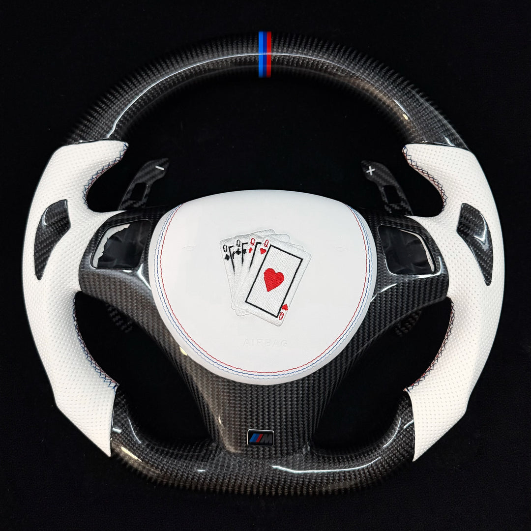 2006-2011 BMW E9X/E8X Sport Carbon Fiber Steering Wheel