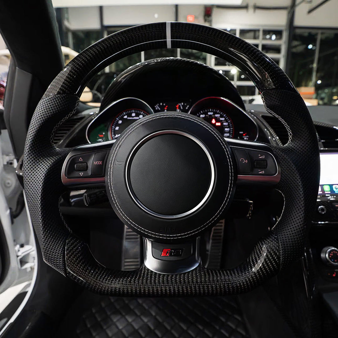 2006-2015 Audi R8/TT Carbon Fiber Steering Wheel