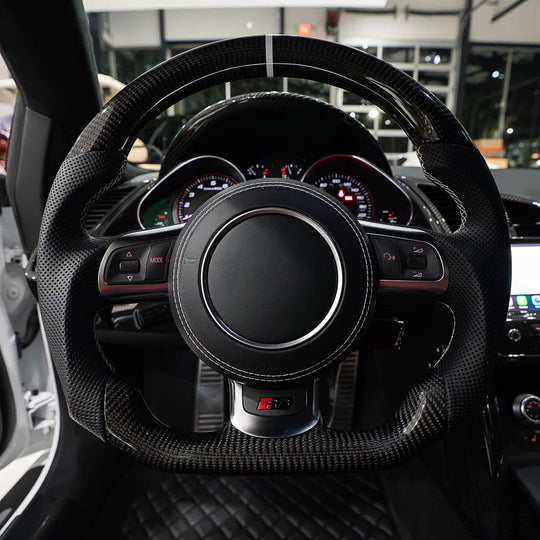 2006-2015 Audi R8/TT Carbon Fiber Steering Wheel