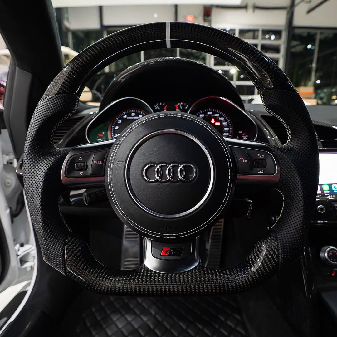 2006-2015 Audi R8/TT Carbon Fiber Steering Wheel