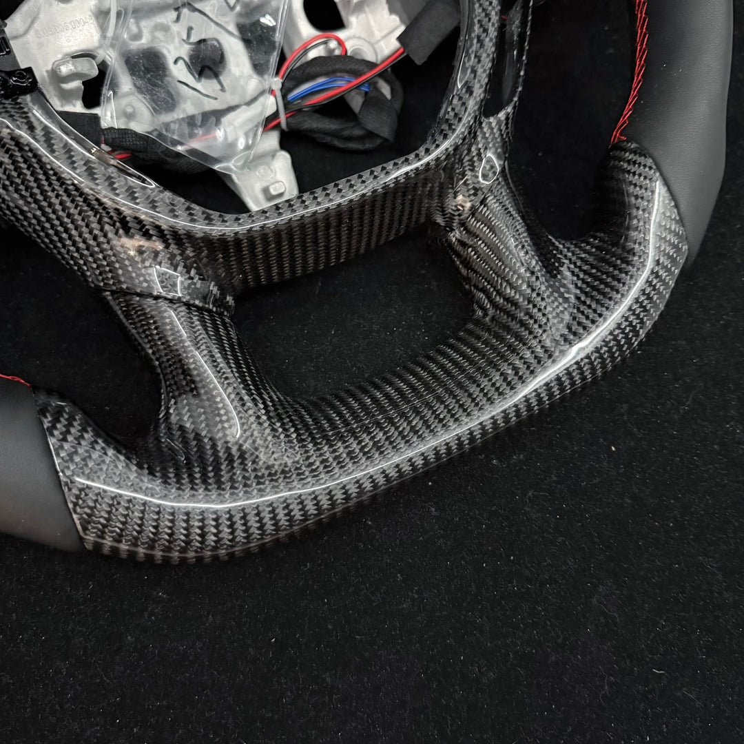 IN STOCK - 2019-2025 Dodge RAM 1500 Heated Carbon Fiber Steering Wheel - Steering Wheels