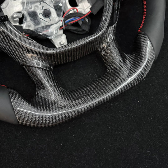 IN STOCK - 2019-2025 Dodge RAM 1500 Heated Carbon Fiber Steering Wheel - Steering Wheels