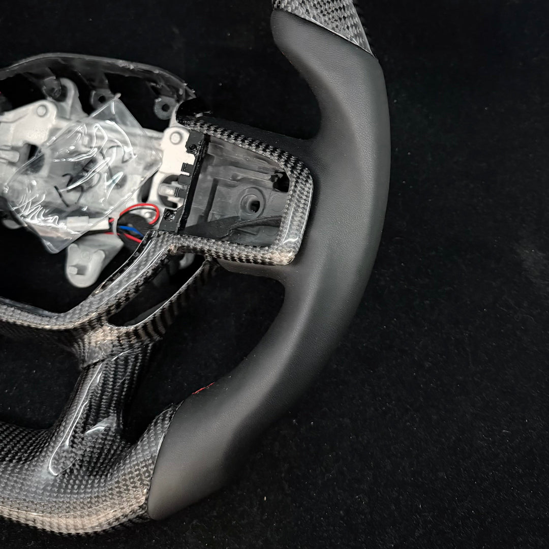 IN STOCK - 2019-2025 Dodge RAM 1500 Heated Carbon Fiber Steering Wheel - Steering Wheels