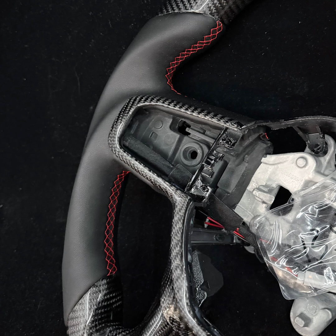 IN STOCK - 2019-2025 Dodge RAM 1500 Heated Carbon Fiber Steering Wheel - Steering Wheels