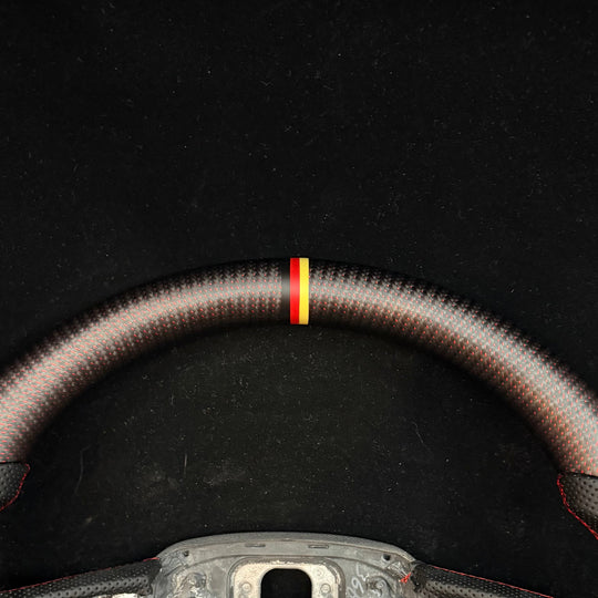 IN STOCK - 2021-2025 Audi B9.5/8Y A/S/RS 4/5 Carbon Fiber Steering Wheel - Steering Wheels