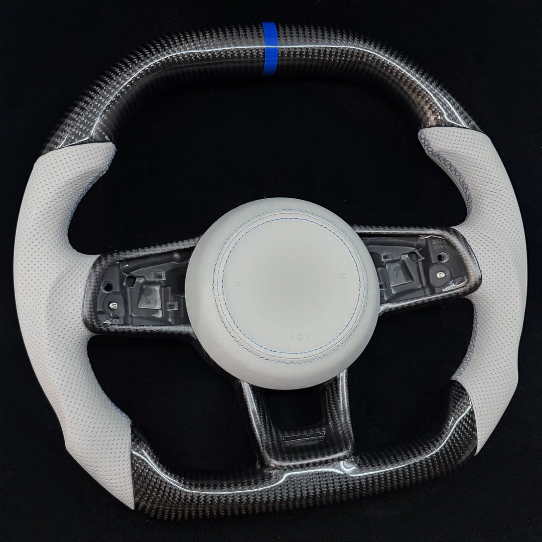 2015-2021 Volkswagen/VW Golf MK7 GTI/R/Jetta GLI Carbon Fiber Steering Wheel