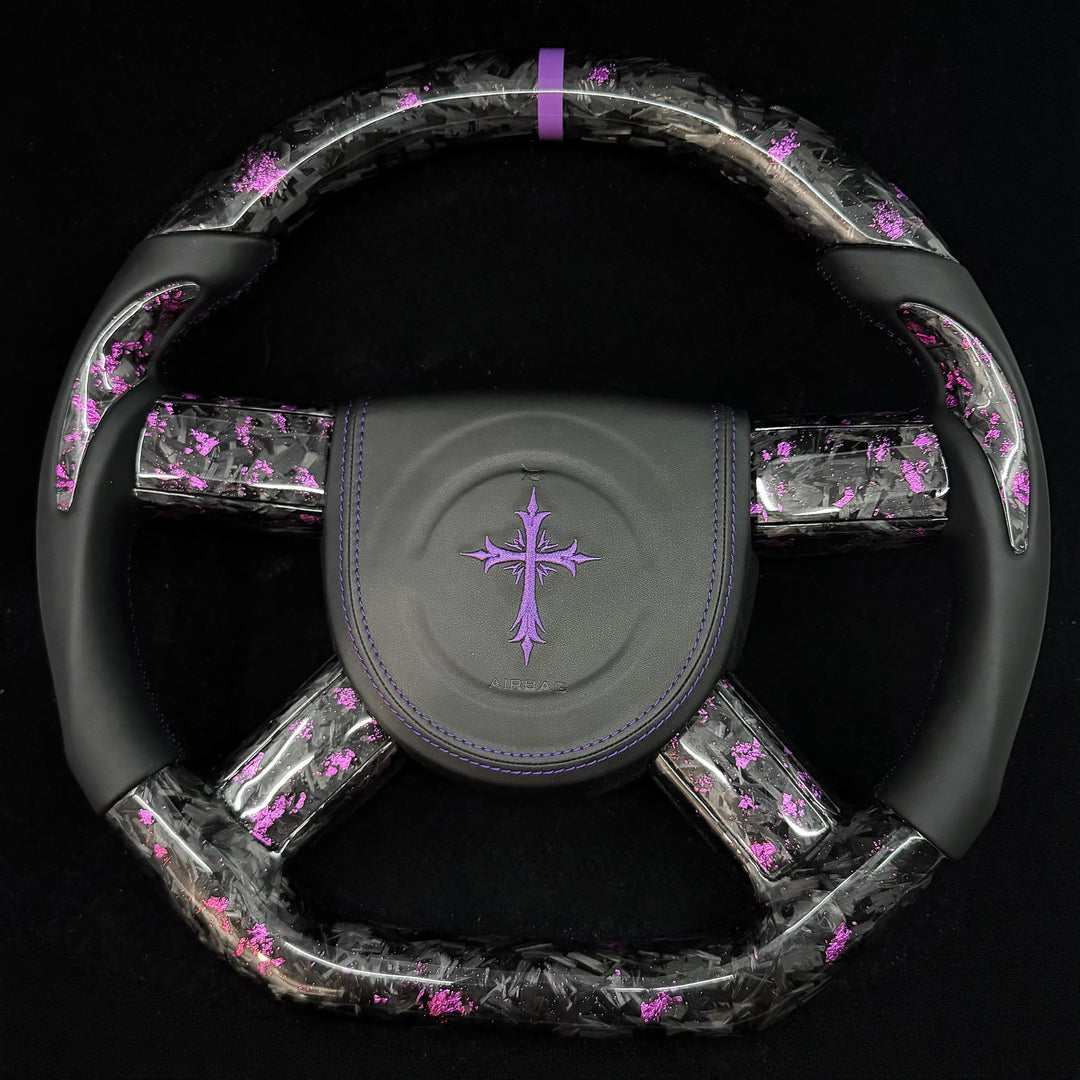 2005-2010 Chrysler 300/Dodge Charger/Challenger/Volante de fibra de carbono Magnum