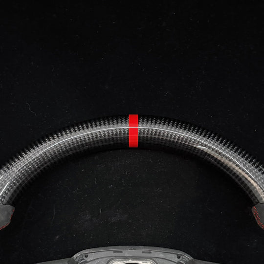 IN STOCK - 2021-2025 Audi B9.5 A/S/RS 4/5 S/RS Q7/8 Carbon Fiber Steering Wheel - Steering Wheels