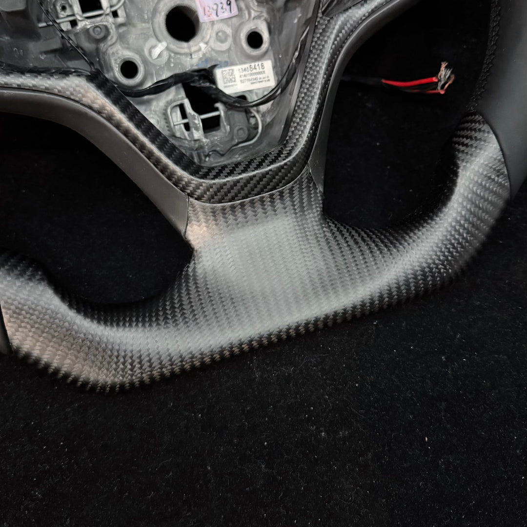IN STOCK - 2016+ Chevrolet Cruze Heated Carbon Fiber Steering Wheel - Steering Wheels